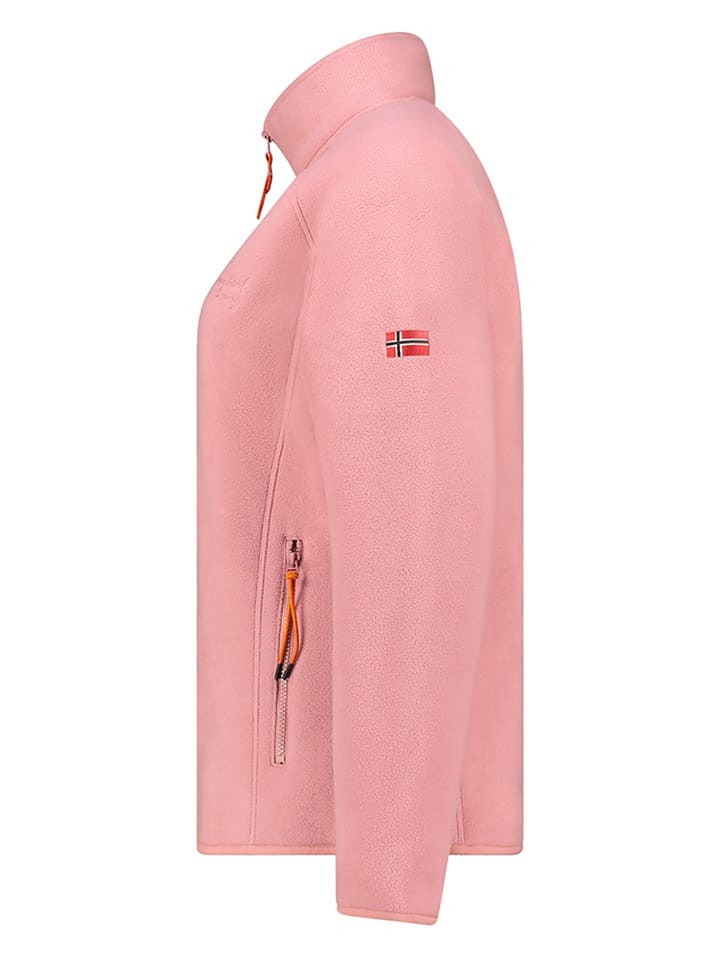 Geographical Norway Fleecejacke in Rosa günstig kaufen