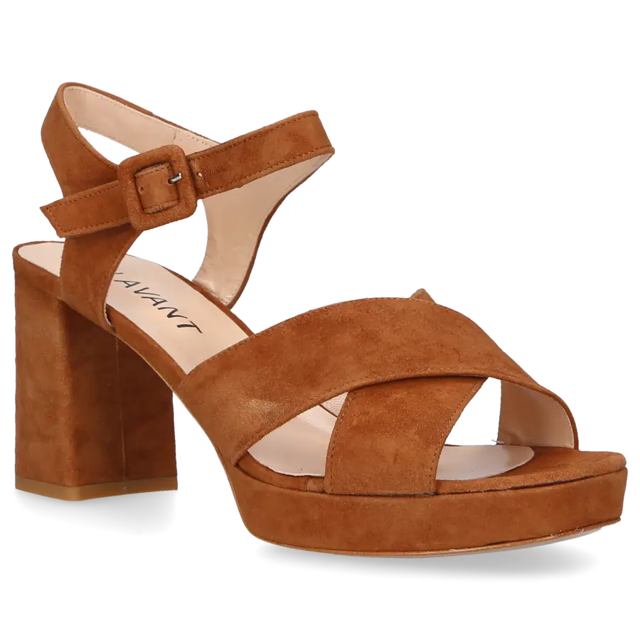 EN AVANT - Sandalen LUXE Veloursleder - braun