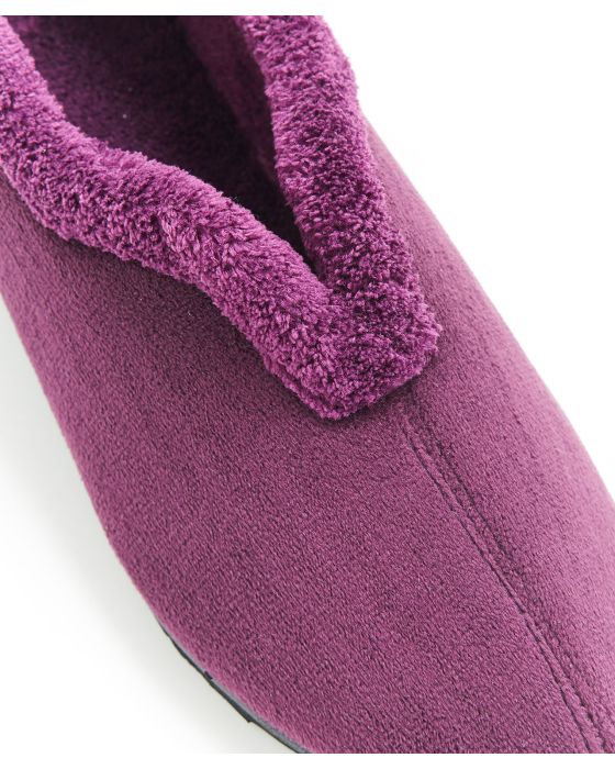 Pantoufles velours