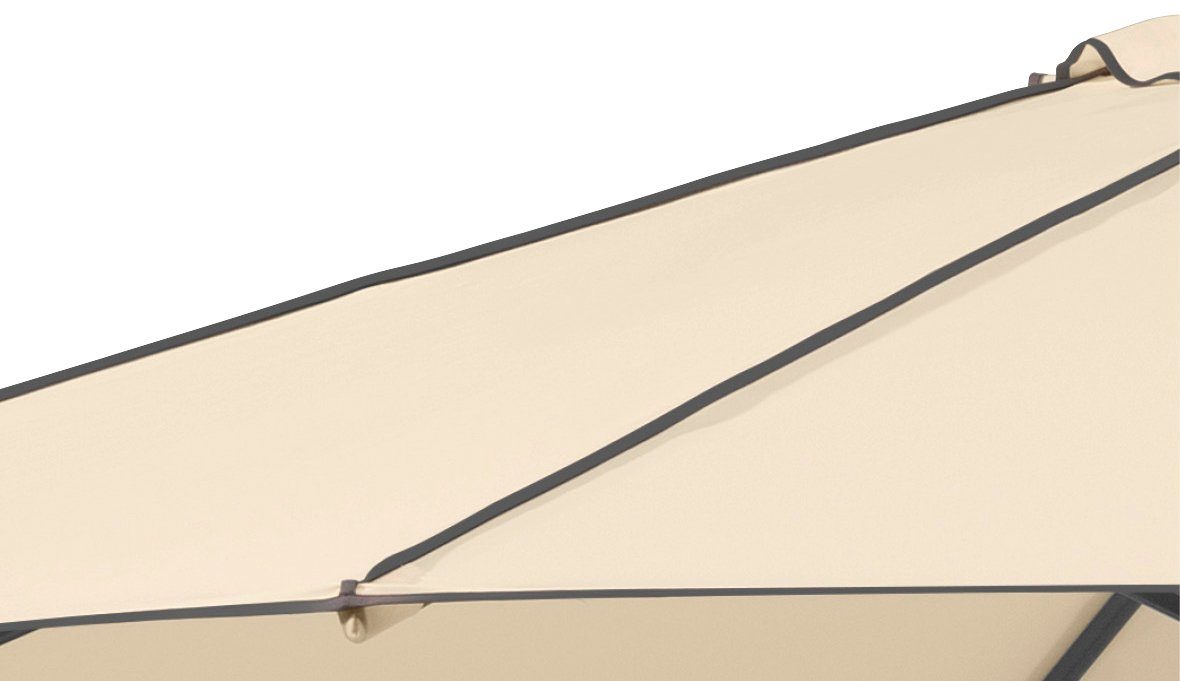 Schneider Schirme Sonnenschirm Adria, LxB: 300x300 cm, abknickbar, ohne Schirmständer
