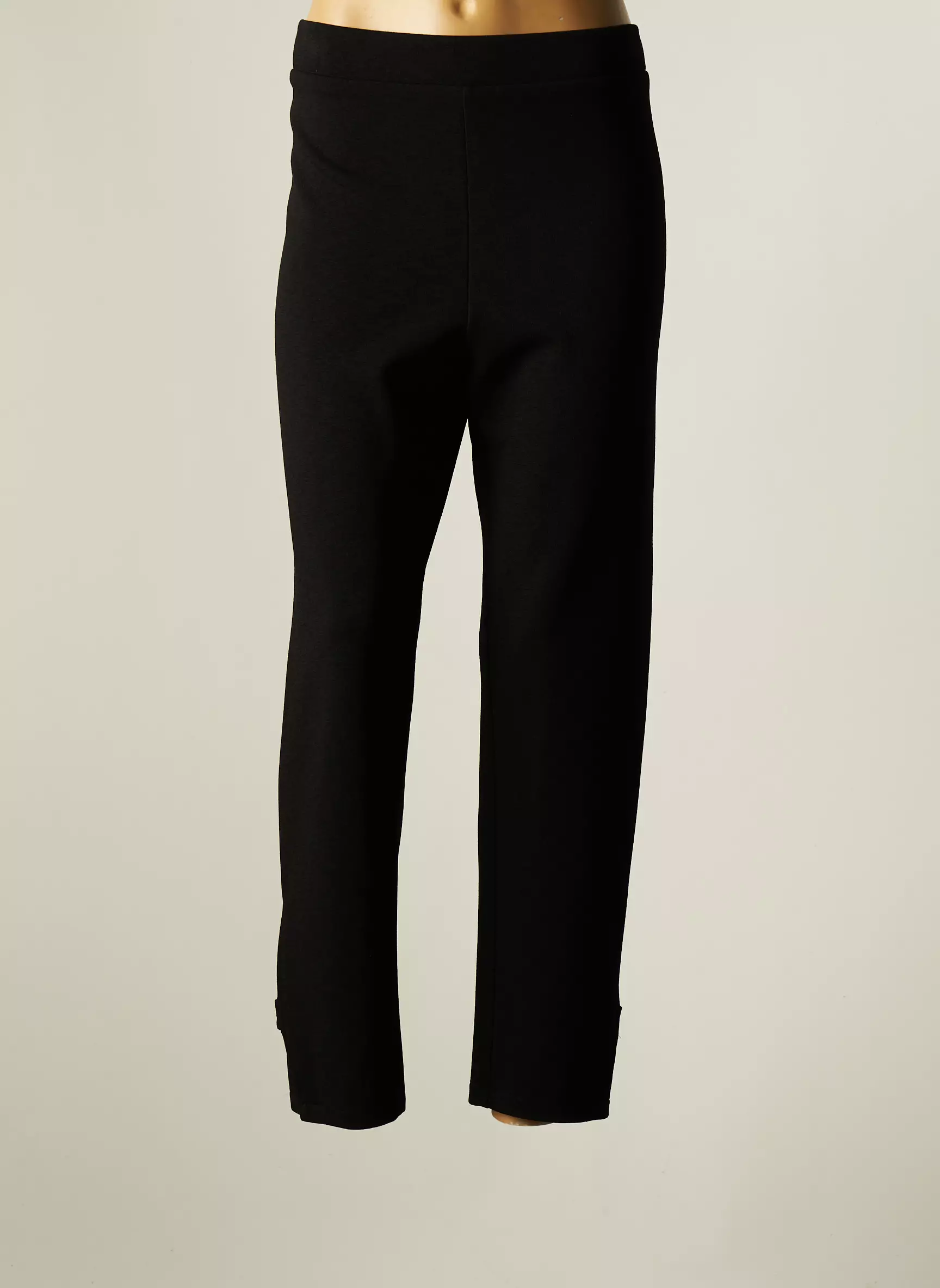 Franck Anna Pantalons Slim Femme couleur noir