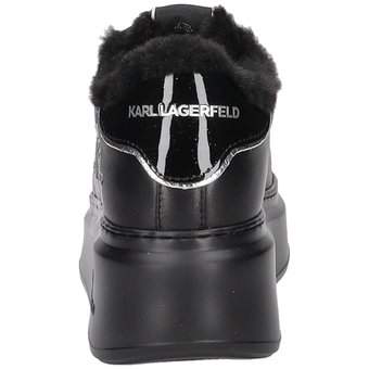 Karl Lagerfeld Anakapri KC Karl Embro Fringe in schwarz