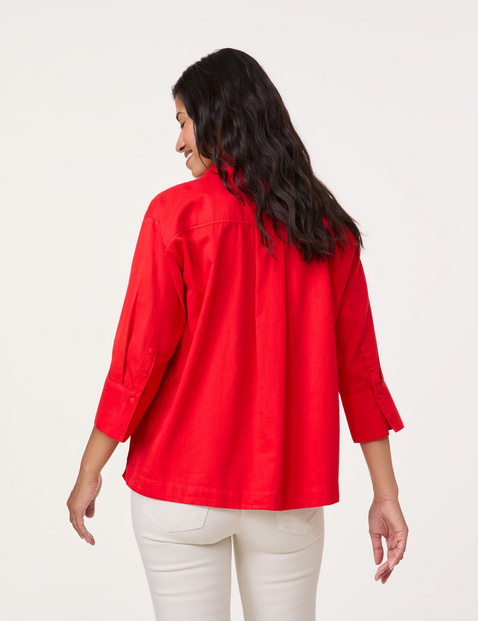 3/4 Arm Bluse aus Baumwolle