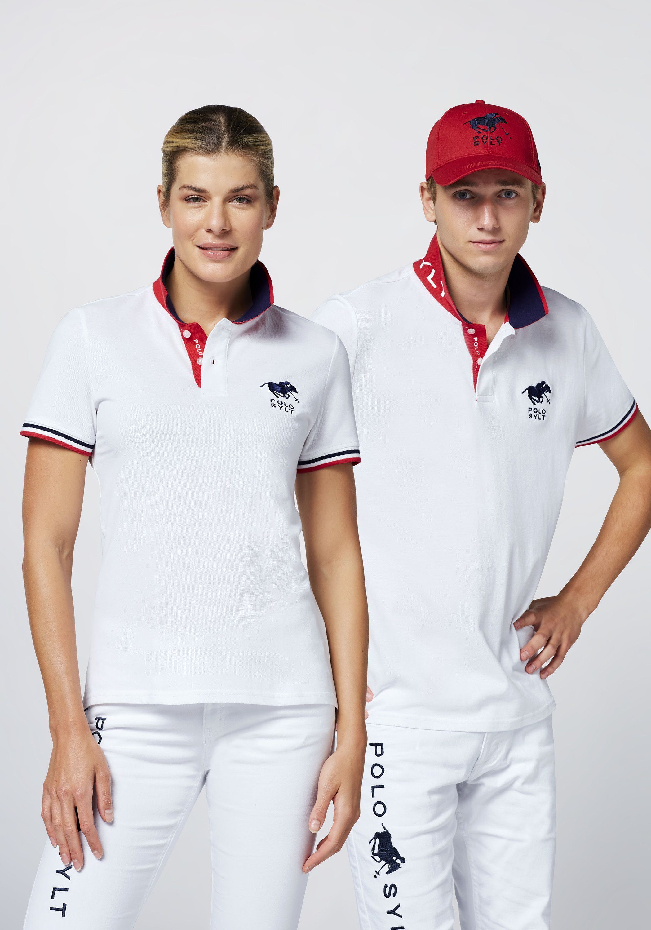 Polo Sylt Poloshirt aus Baumwoll-Piquéqualität