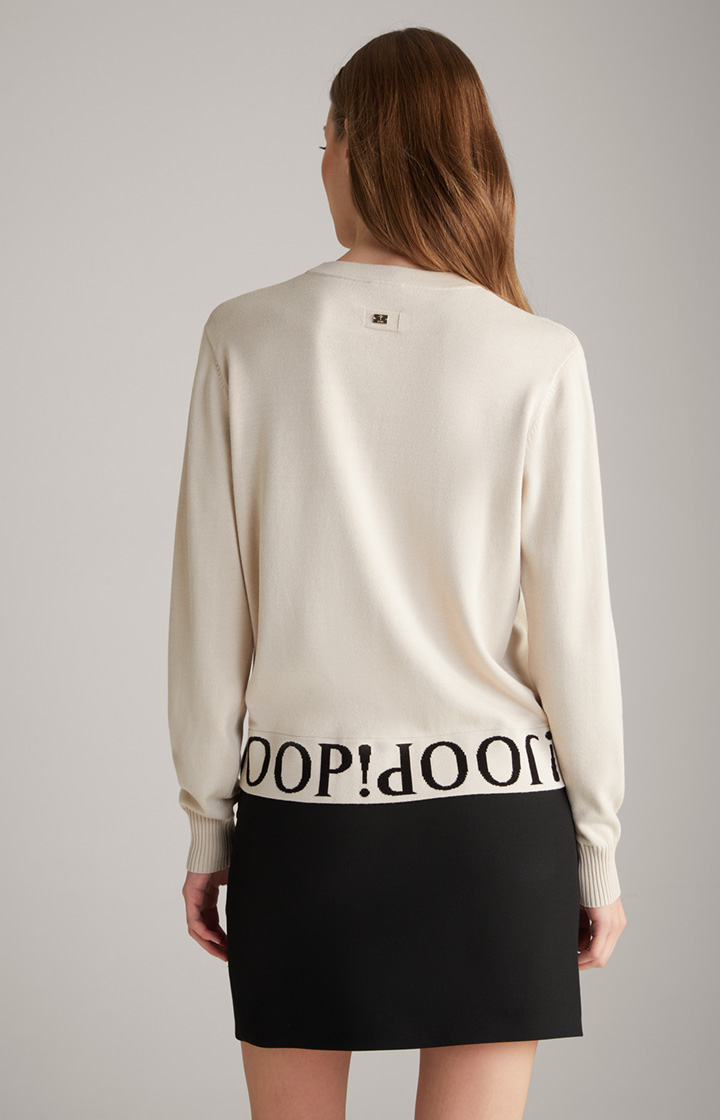 Langarmshirt in Nude
