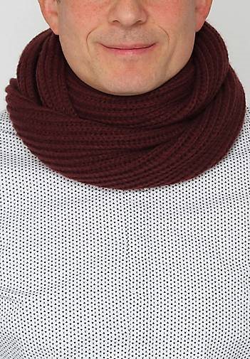 Giorgio Rimaldi Loop-Schal (1-St), einfarbiger Loop in Strickoptik