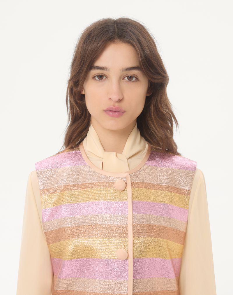 Lumiere Nocturne Barre' Lurex Vest