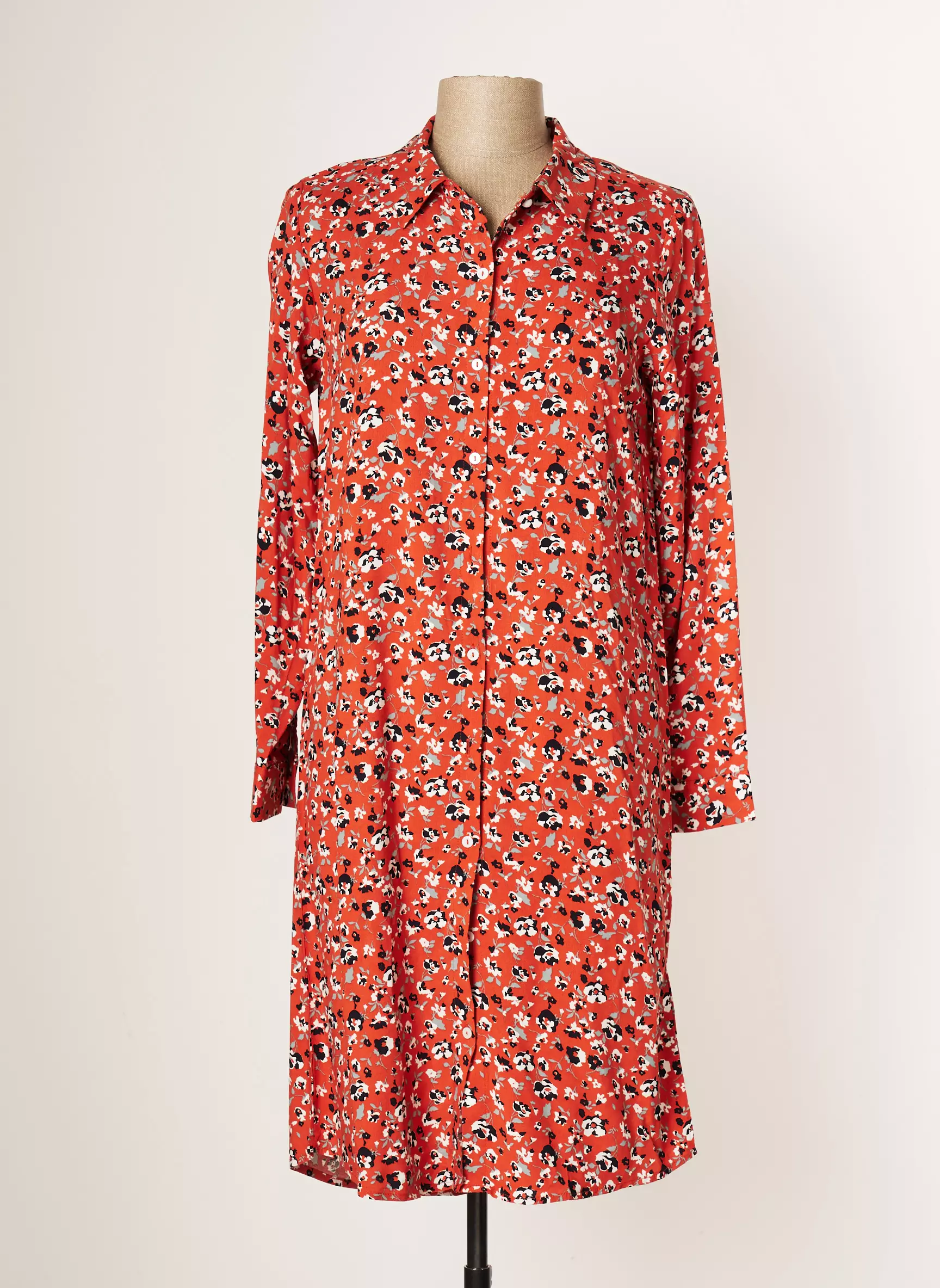 Etymologie Robes Mi Longues Femme couleur orange