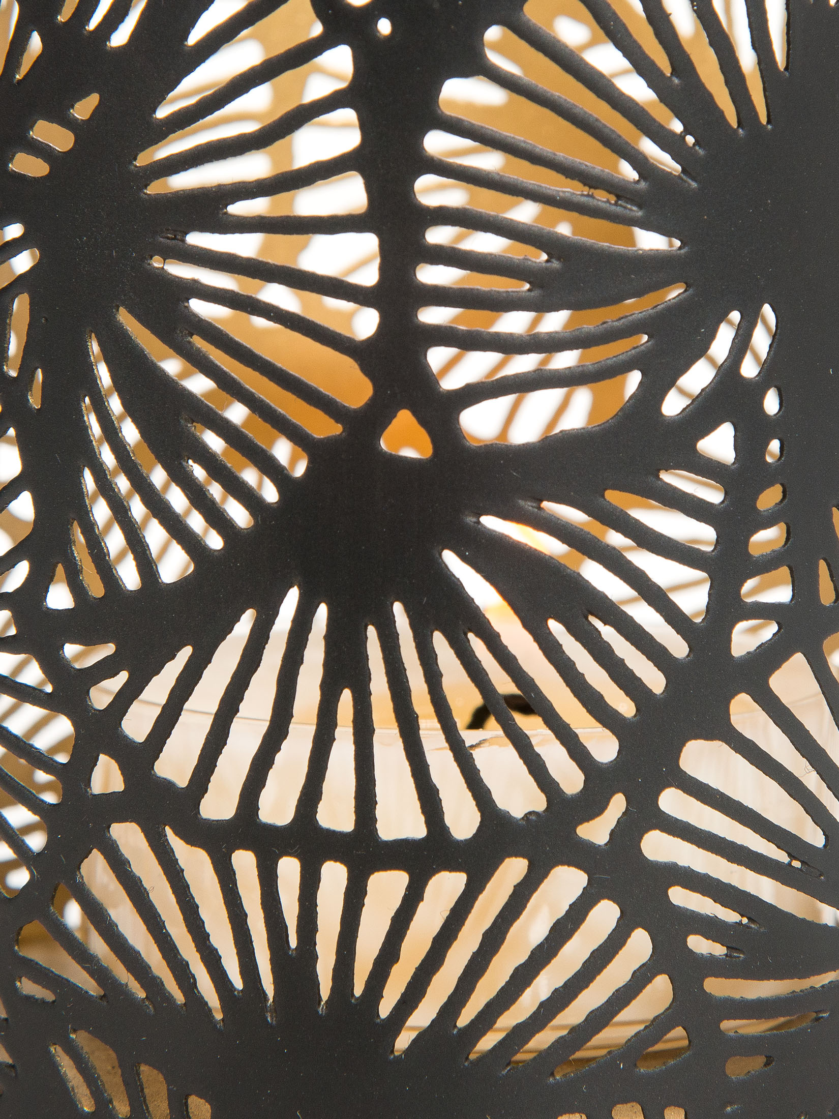 Nybo Windlicht, Black/Gold