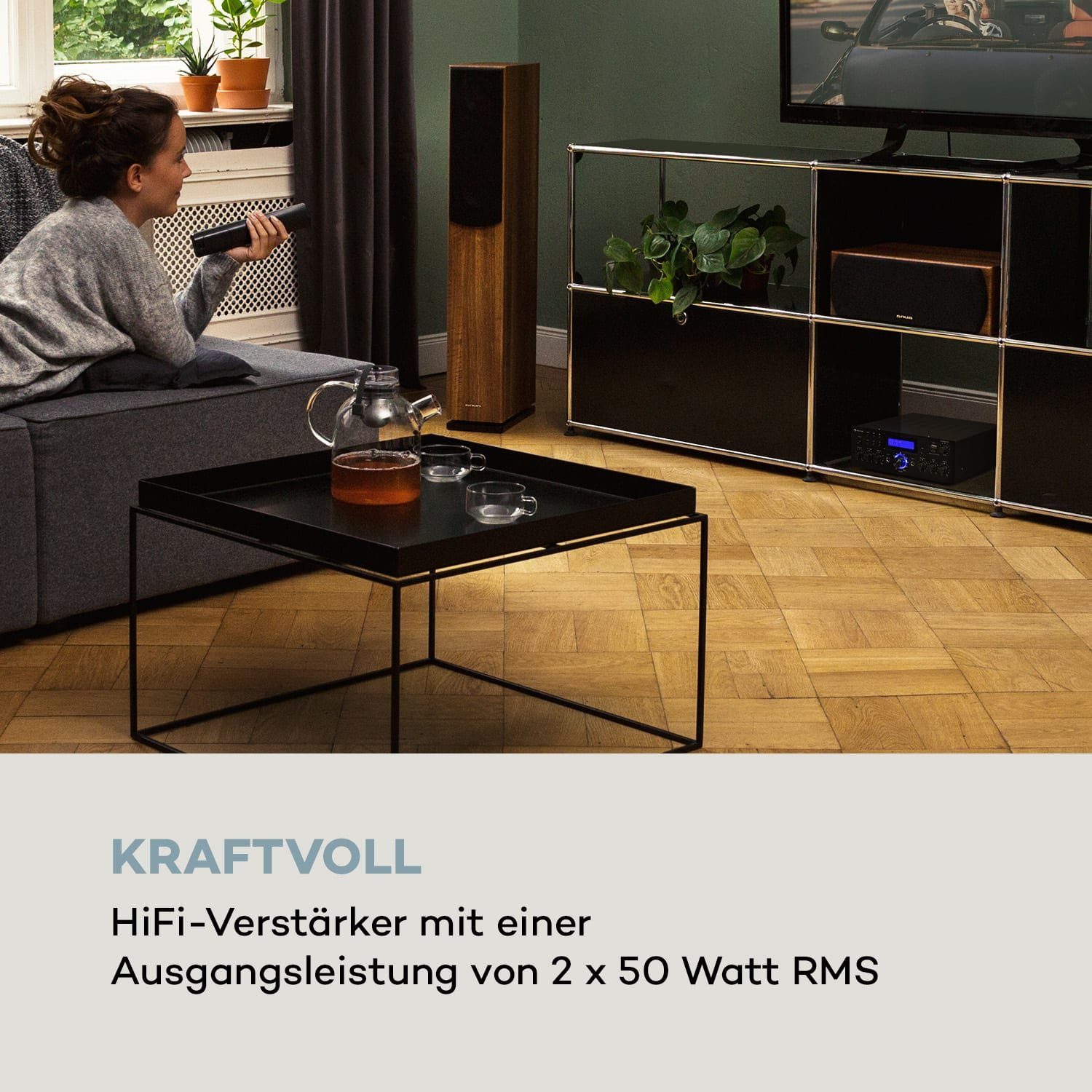 Auna AMP-5 BT Audioverstärker