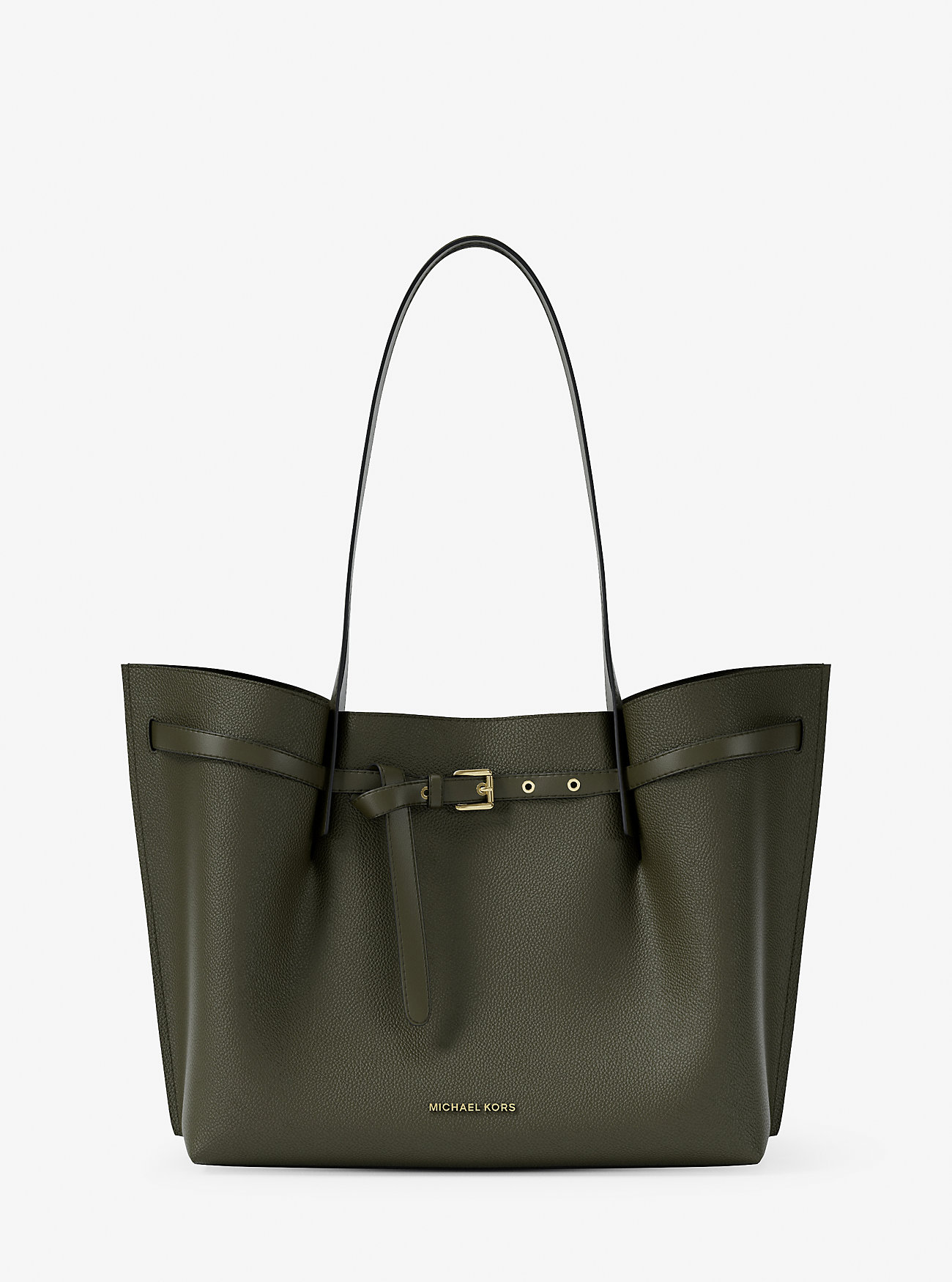 Emilia Stor Skinnveske i Rust – IVY