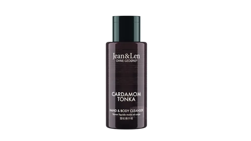 Jean&Len Hand & Body Cleanser Cardamom/Tonka