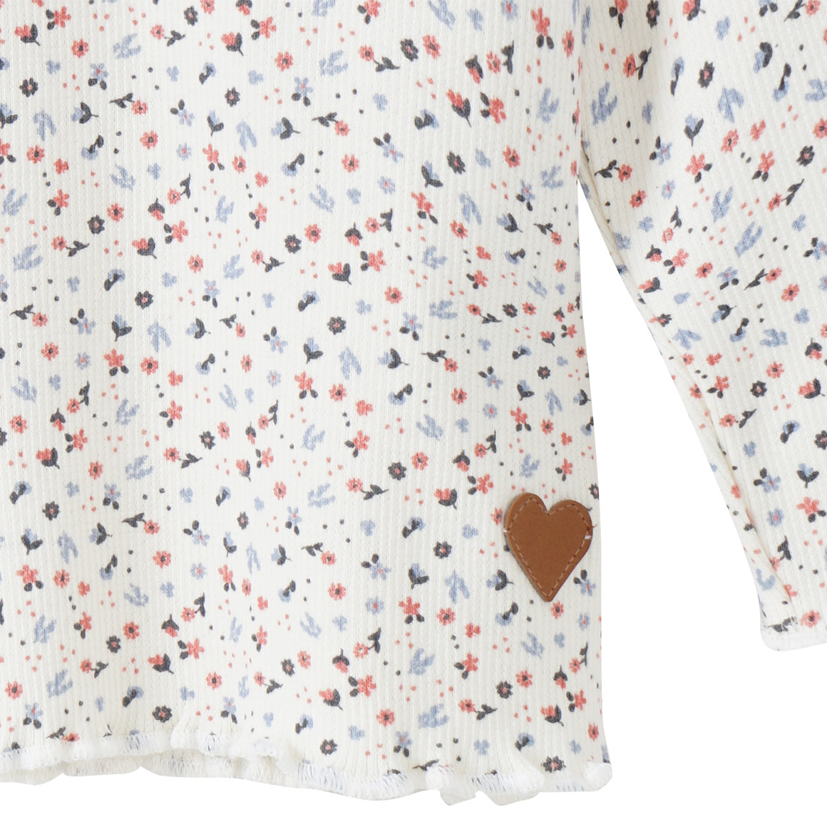 Baby Langarmshirt mit Stehkragen