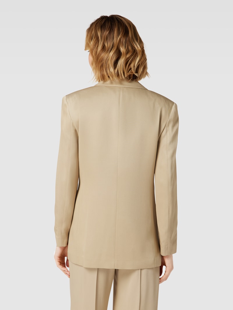 Blazer mit Reverskragen Modell 'Aboma' in beige