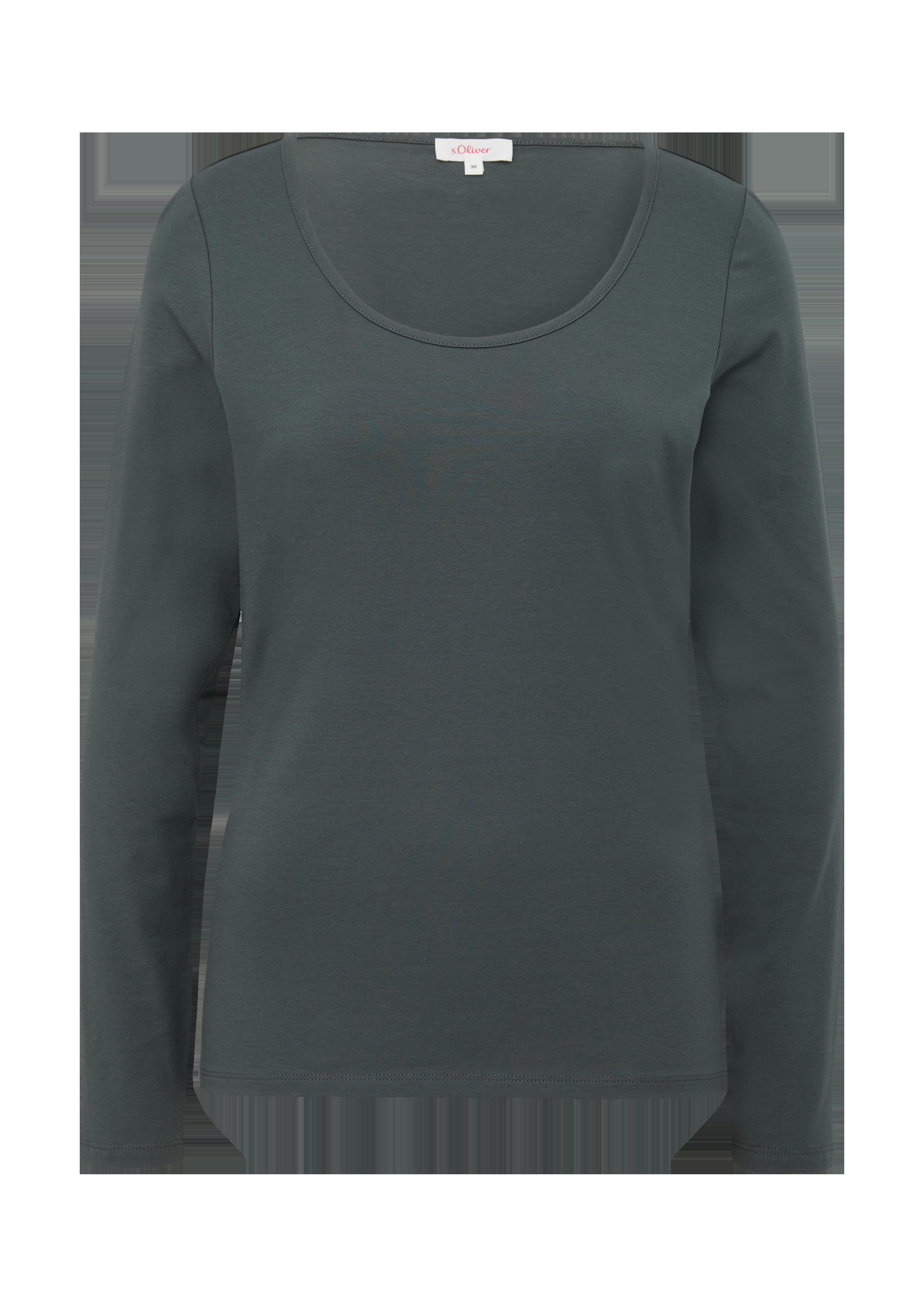 Longsleeve aus Baumwollstretch  2135961-7909