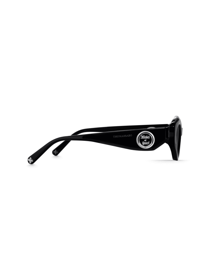Thomas Sabo Sonnenbrille in silber, schwarz günstig kaufen onesize