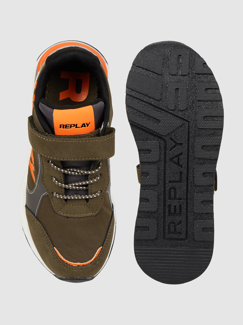 Sneaker im mehrfarbigen Design Modell 'Merak' in khaki