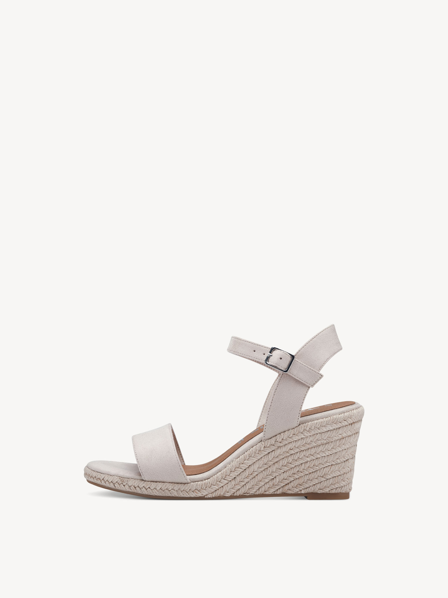 Sandale à talon - beige
