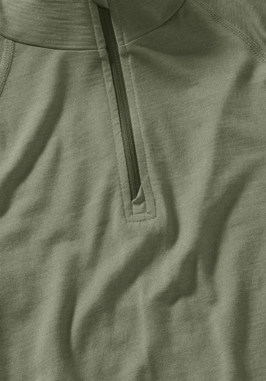 Funktionsshirt aus Bio-Merinowolle mit Seide