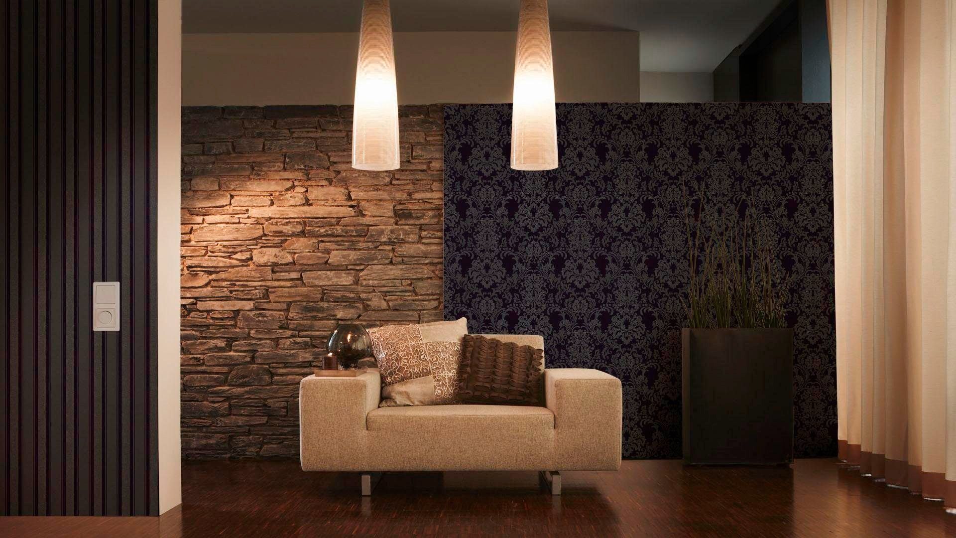 living walls Vliestapete Neue Bude 2.0, Barock, Ornament Tapete Barock