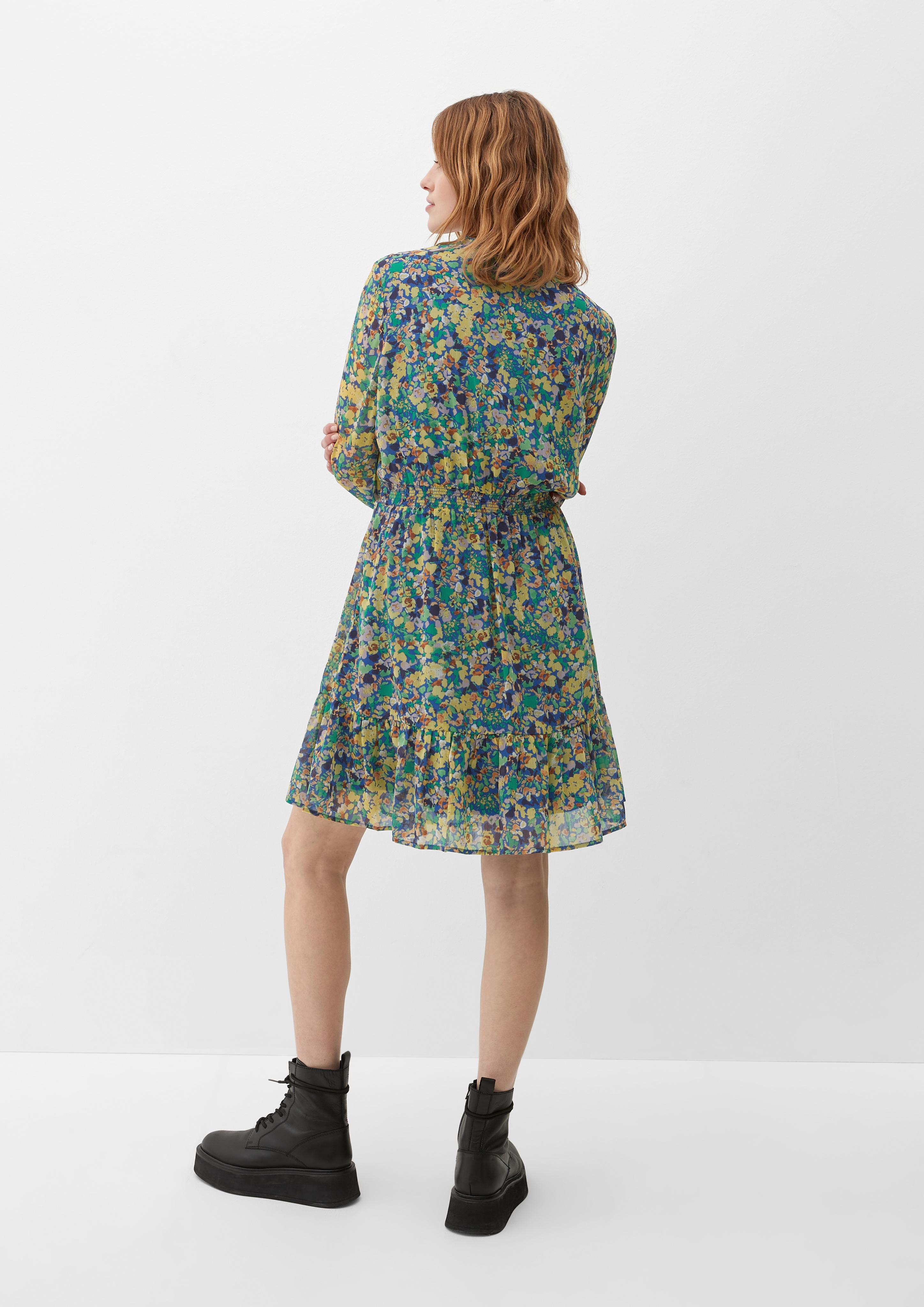 Kleid mit Tunika-Ausschnitt  2124641-55A0