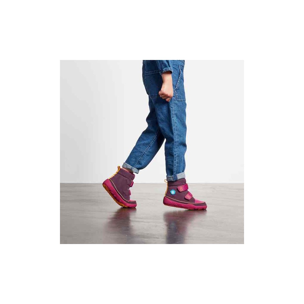 Affenzahn Winterstiefel Vegan Comfy Vogel mit Membran Klett