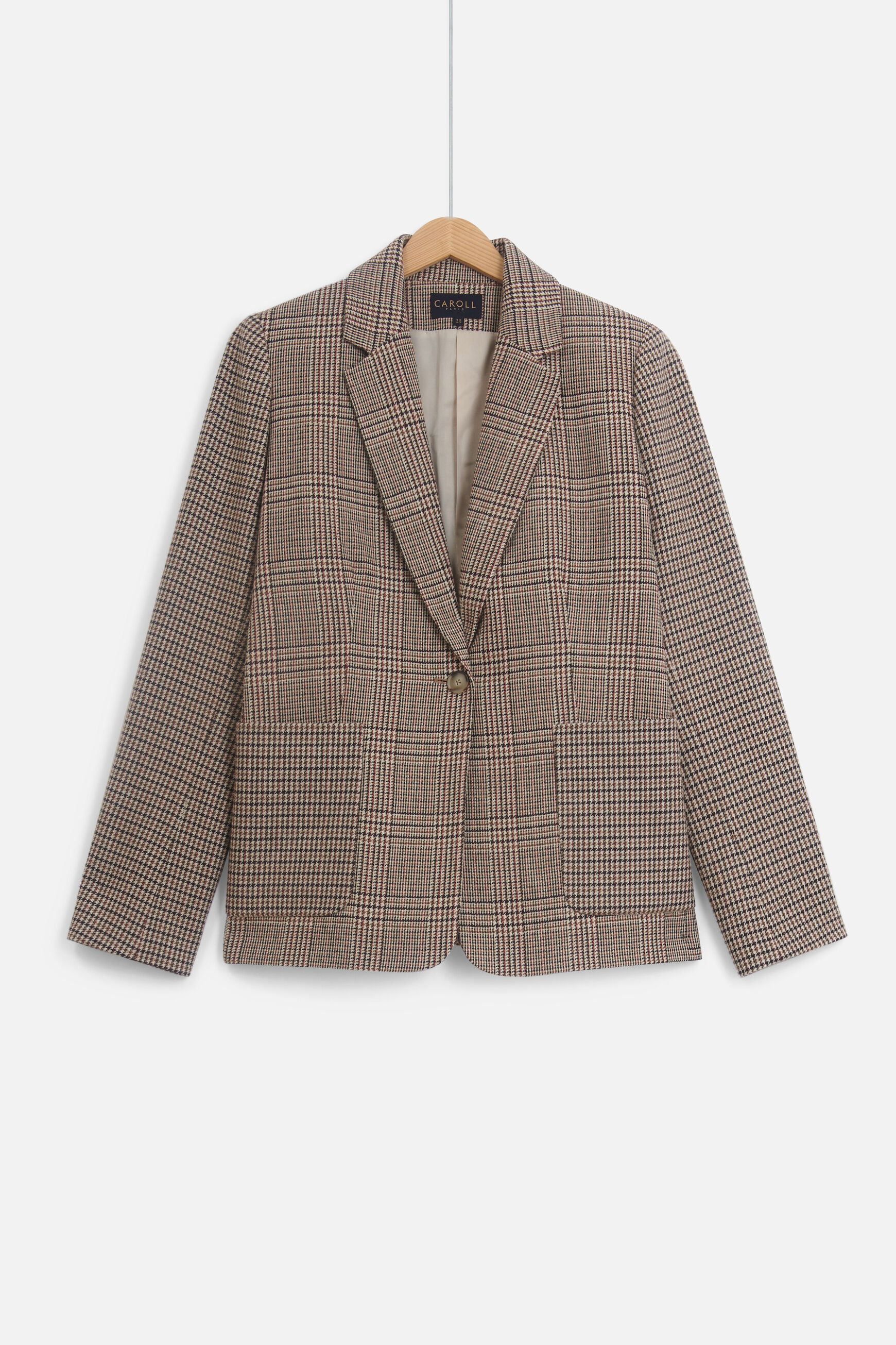 blazer charly bordeaux femme