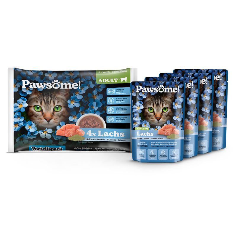 Pawsome Adult Cat 4 x 85 g zu TOP-Preisen