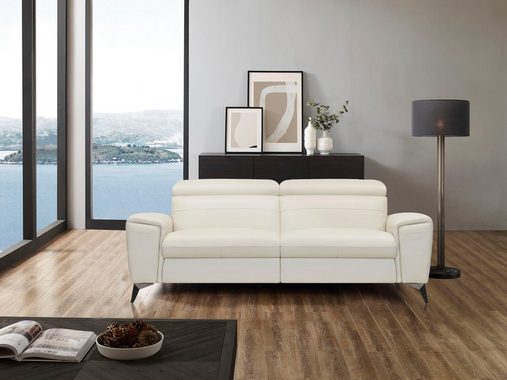 Places of Style 2,5-Sitzer Theron, elektrische Relaxfunktion, Kopfteilverstellung, mit USB-Anschluss.