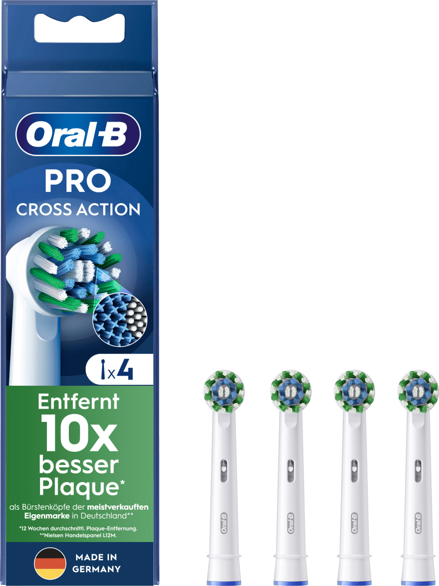 Aufsteckbürsten PRO CrossAction, 4 St