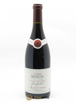 Vougeot 1er Cru Clos de La Perrière Bertagna  2018 - Lot de 1 Bouteille