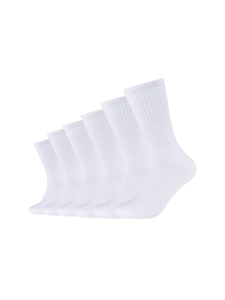 S. Oliver Tennissocken 6er Pack essentials in Weiß günstig kaufen
