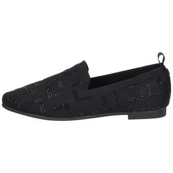 La Strada Slipper in schwarz