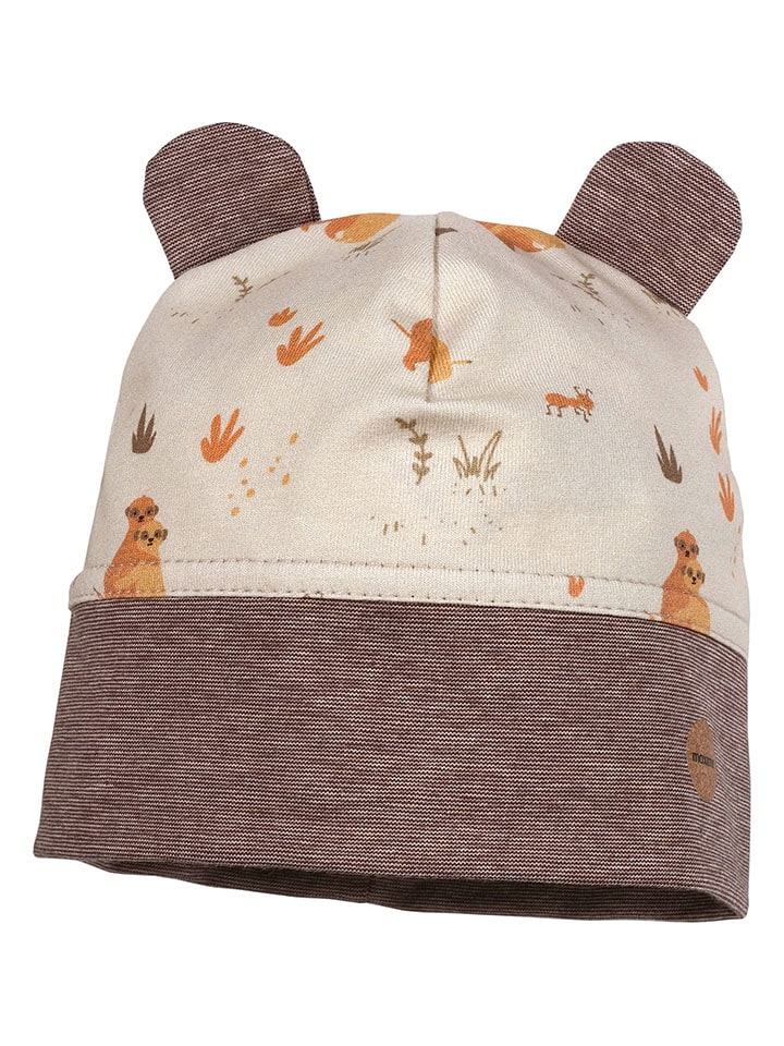 MaxiMo Beanie in Braun/ Creme günstig kaufen