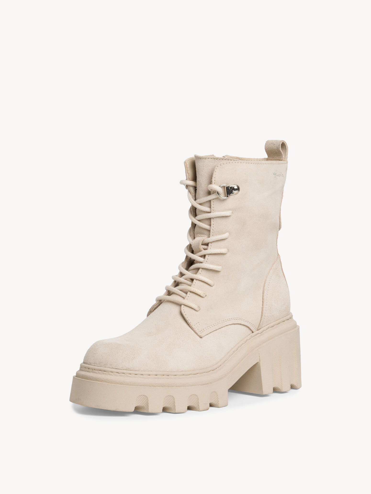 Bottine en cuir - marron