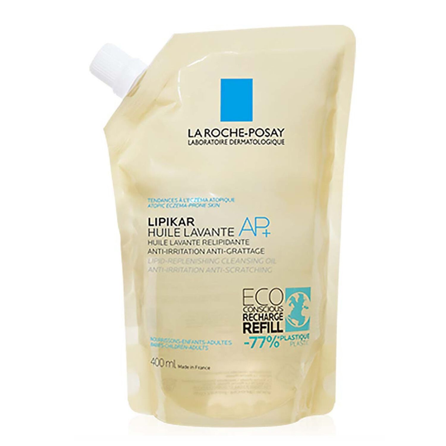 la roche-posay Lipikar Eco Recharge Huile Lavante AP+ 400 ml