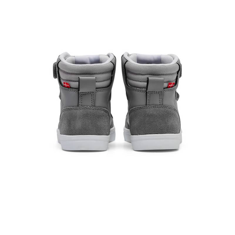 hummel SLIMMER STADIL LEATHER HIGH JR Sneaker Kinder