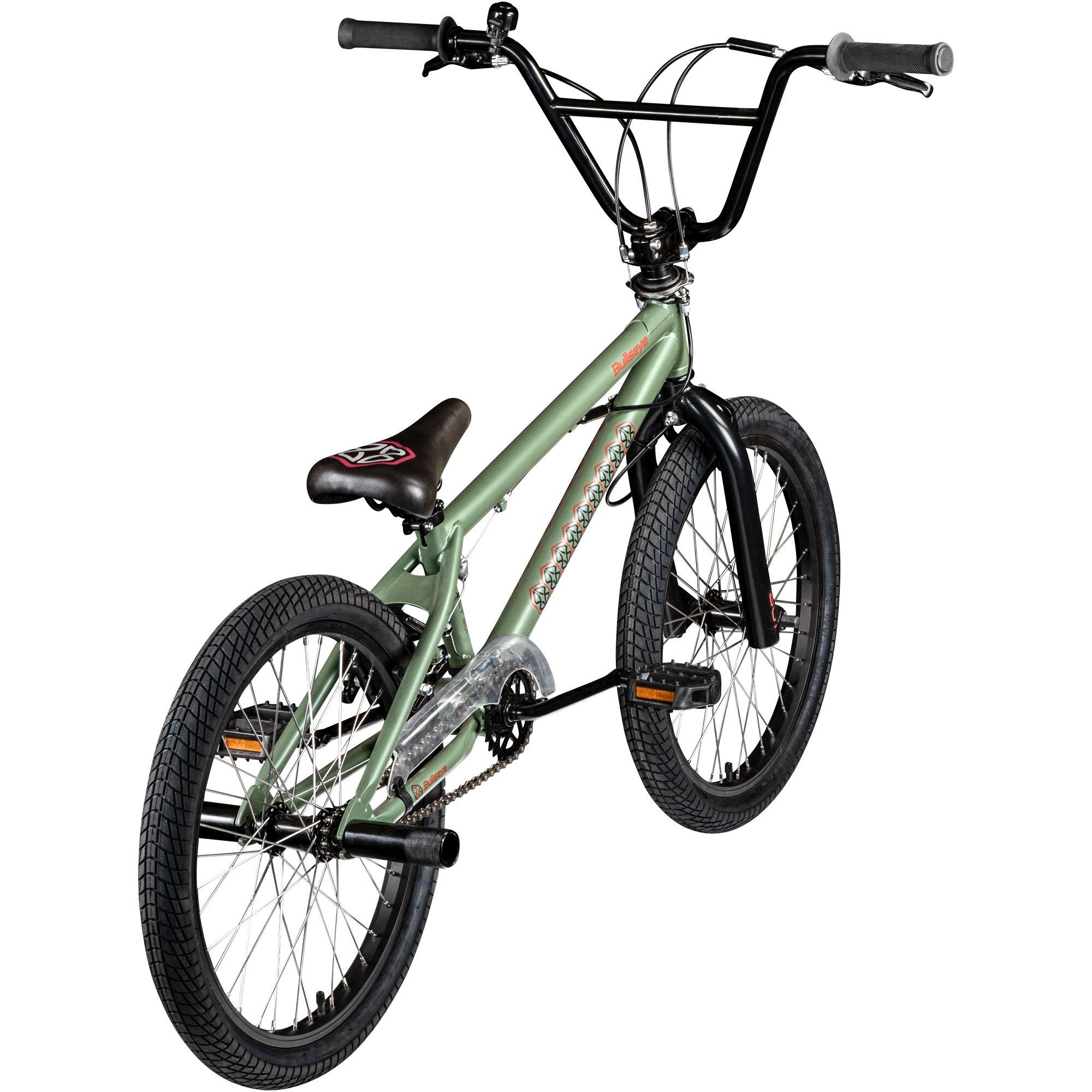 bullseye BMX-Rad Project 301, 1 Gang, BMX Rad 20 Zoll Fahrrad 2 Pegs 360° Rotor Jugendliche Erwachsene