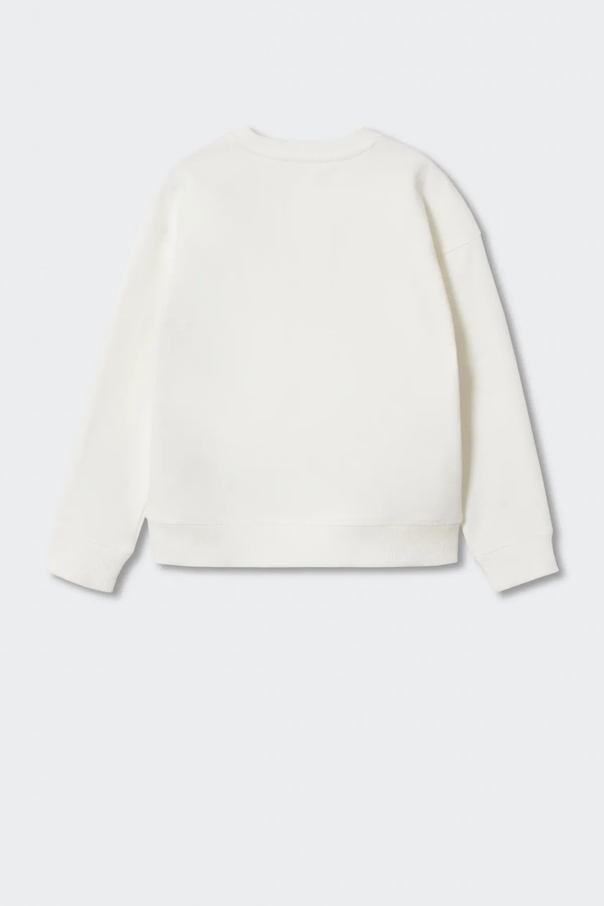 MANGO Kids  Sweatshirt - Weiß - Regular Fit