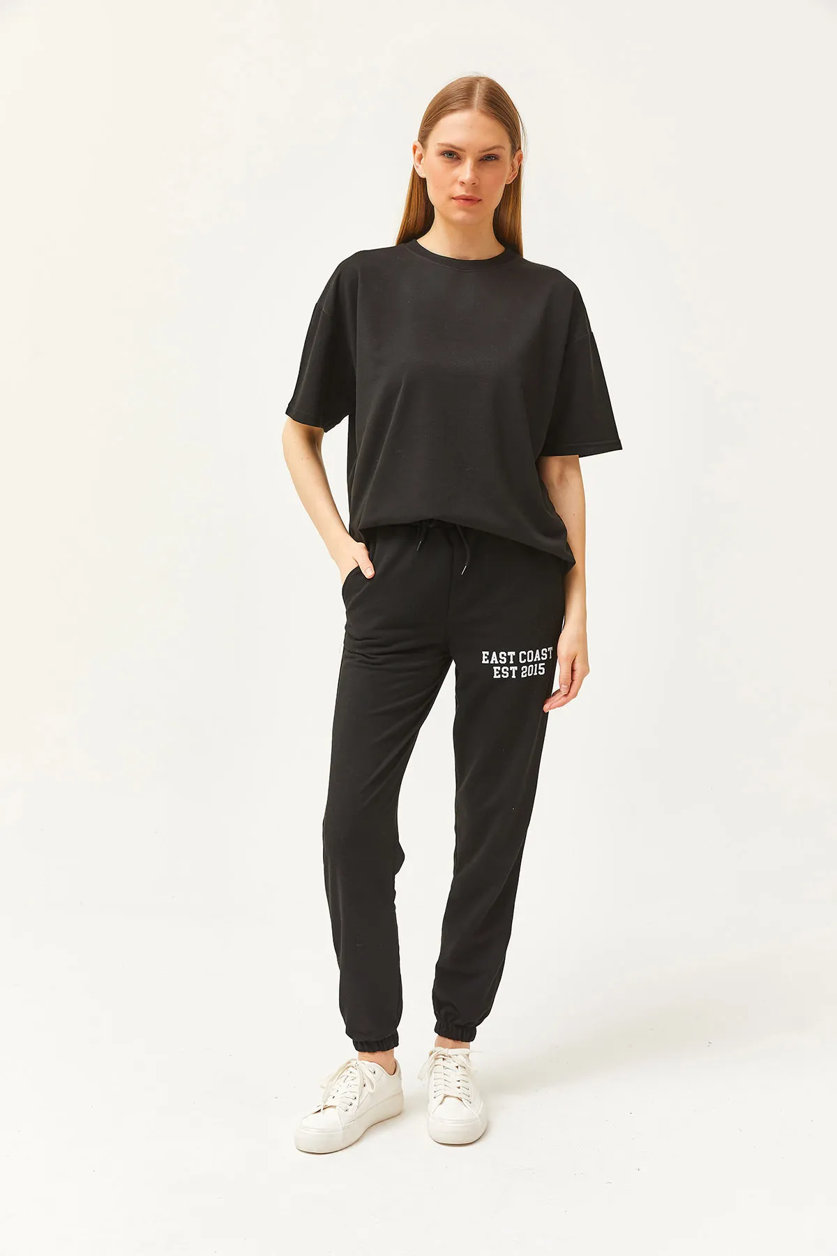 Olalook  Trainingsanzug - Schwarz - Regular Fit