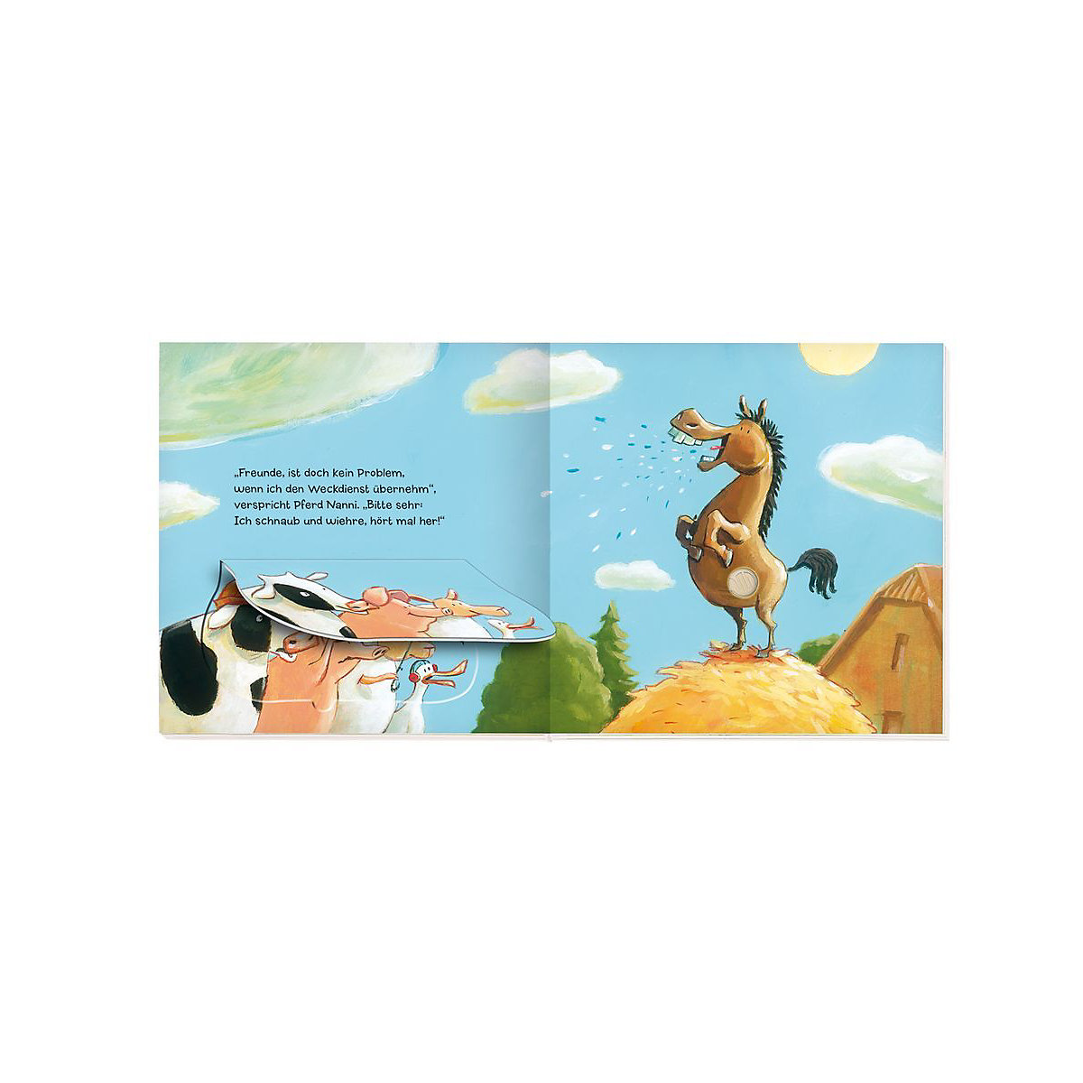 Wer kräht denn da, Soundbuch mit Tiergeräuschen