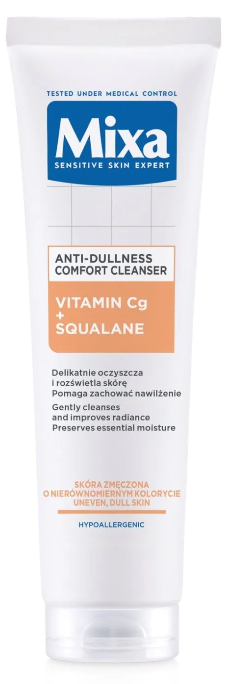 „Mixa“ vitamino C ir skvalano veido valymo gelis nuo odos defektų