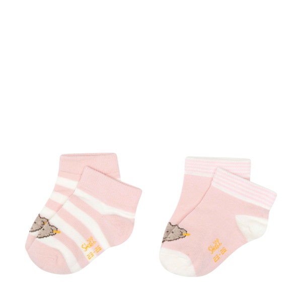 Socken 2er Pack GOTS, rosa