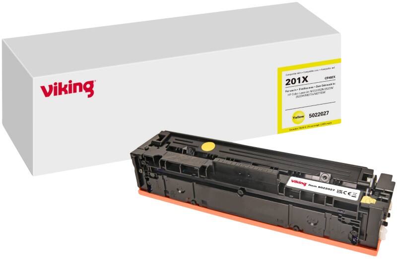 Viking 201X Kompatibel HP Tonerkartusche CF402X Gelb
