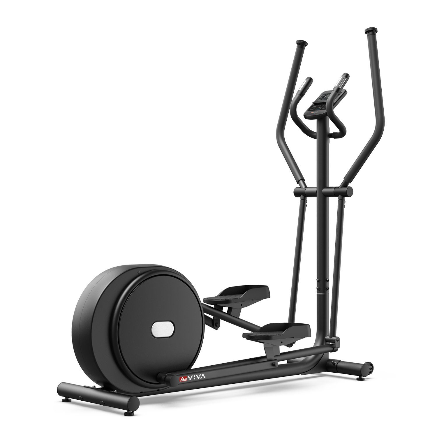 AsVIVA Crosstrainer-Ergometer AsVIVA C29 Bluetooth, Tablet- bzw. Smartphonehalterung, Fitness-App kompatibel