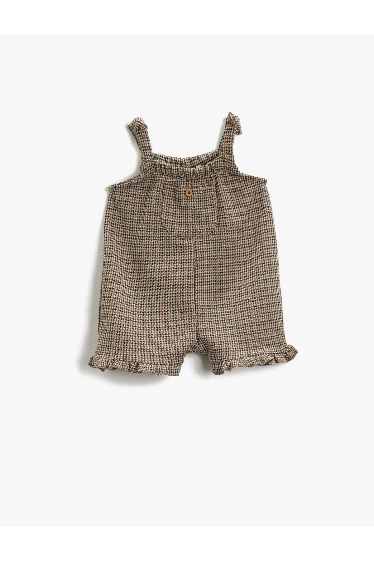 Koton  Baby Mädchen Kleidung Strampler braun kariert