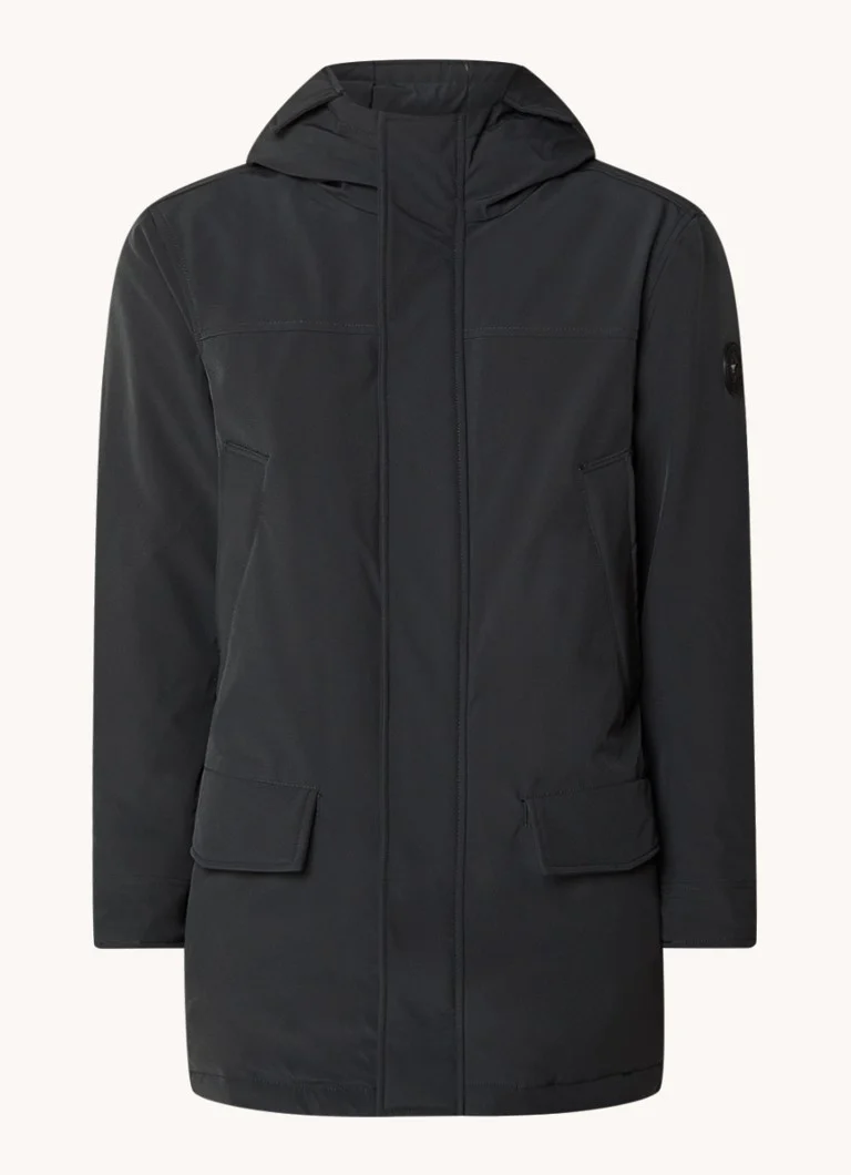 Parka trapuntato Airforce Snow con cappuccio