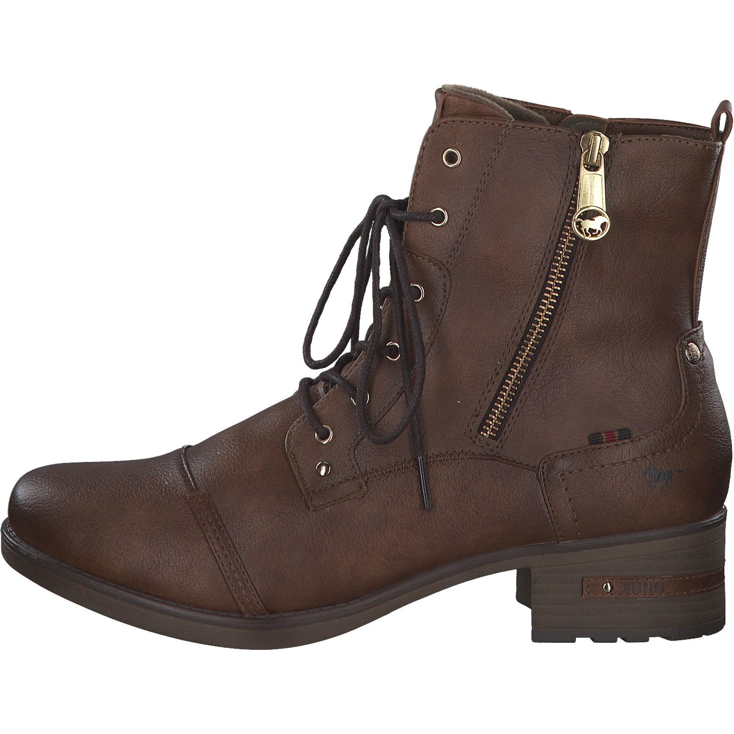 Mustang 1229513, Stiefeletten, Damen, Braun (Brandy)