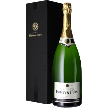 CHAMPAGNE HATON ET FILLES - CARTE BLANCHE - MAGNUM - EN ETUI