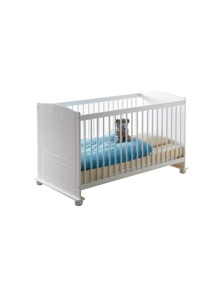 TICAA Babybett Gitterbett Adam in Weiß günstig kaufen onesize